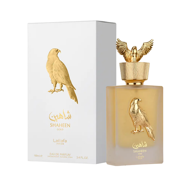 Shaheen Gold by Lattafa Pride – 100ml EDP Spray