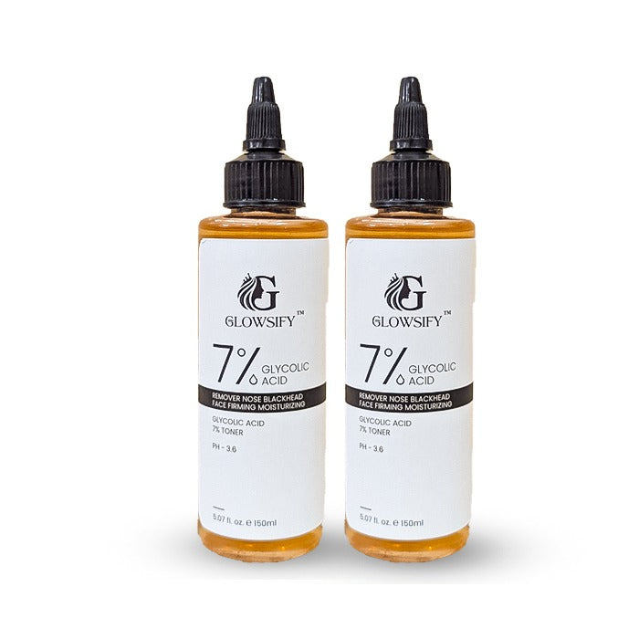 7% Glycolic Acid Toner - Exfoliating Face Toner for Blackheads & Glowing Skin (150ml)